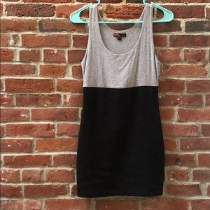 Forever 21 black & gray dress
